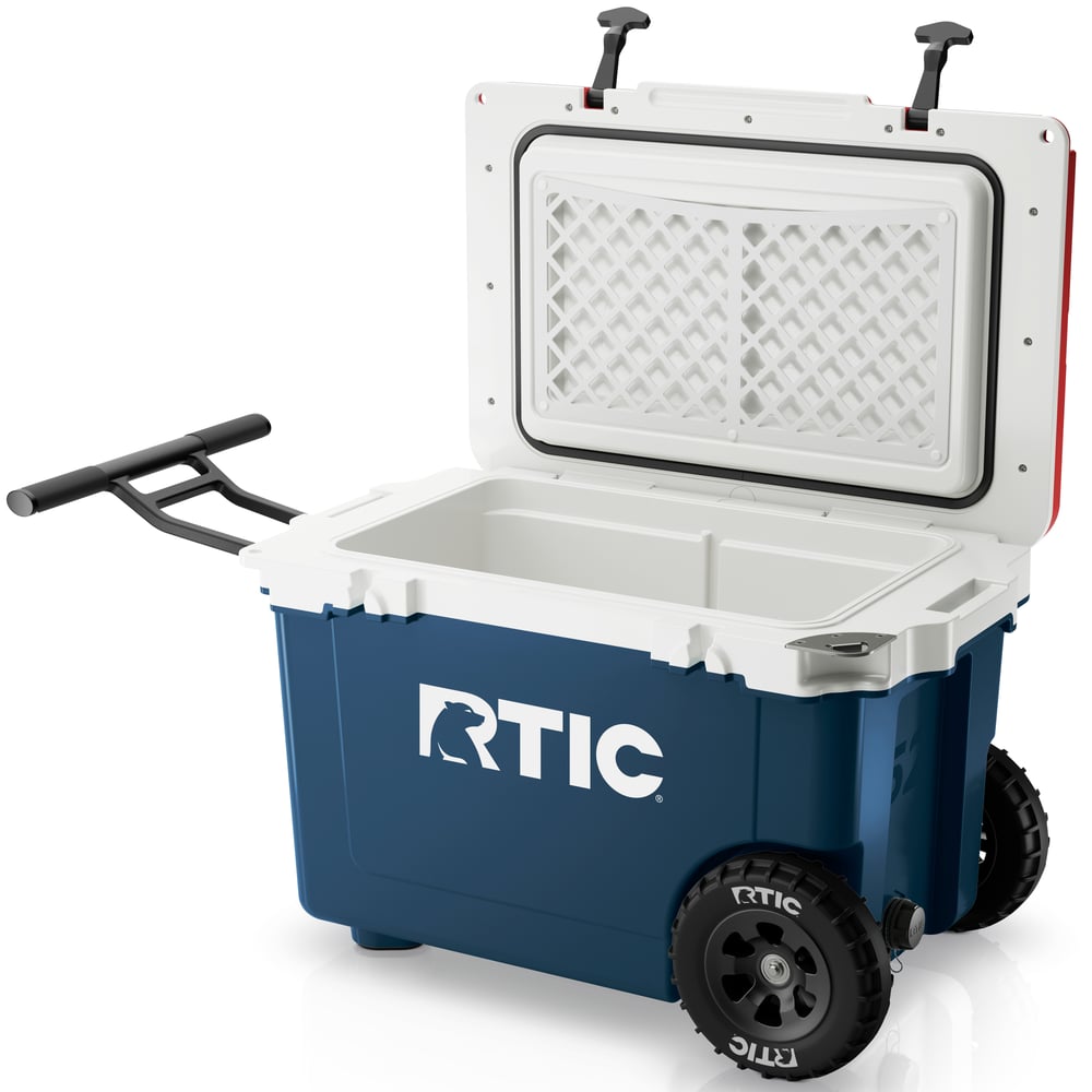 52 QT Ultra-Light Wheeled Cooler Patriot - Image 3