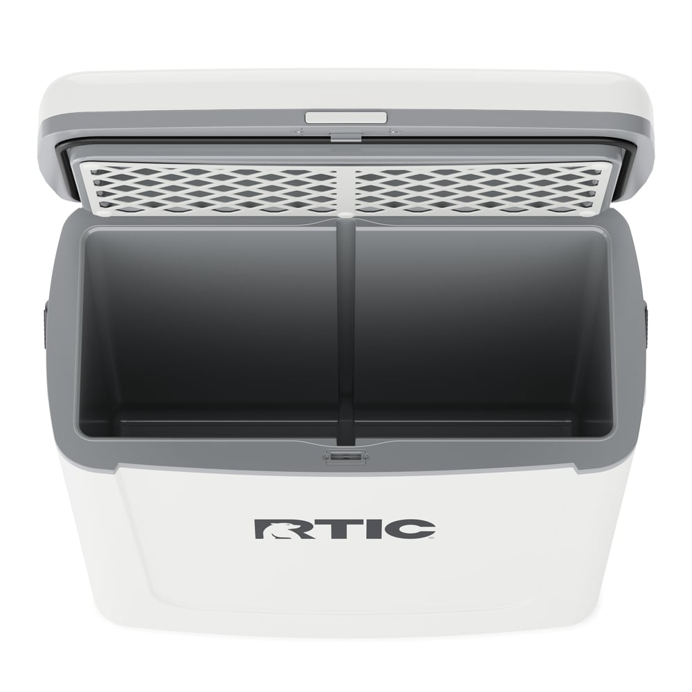 16 QT Road Trip Cooler White & Grey - Image 5