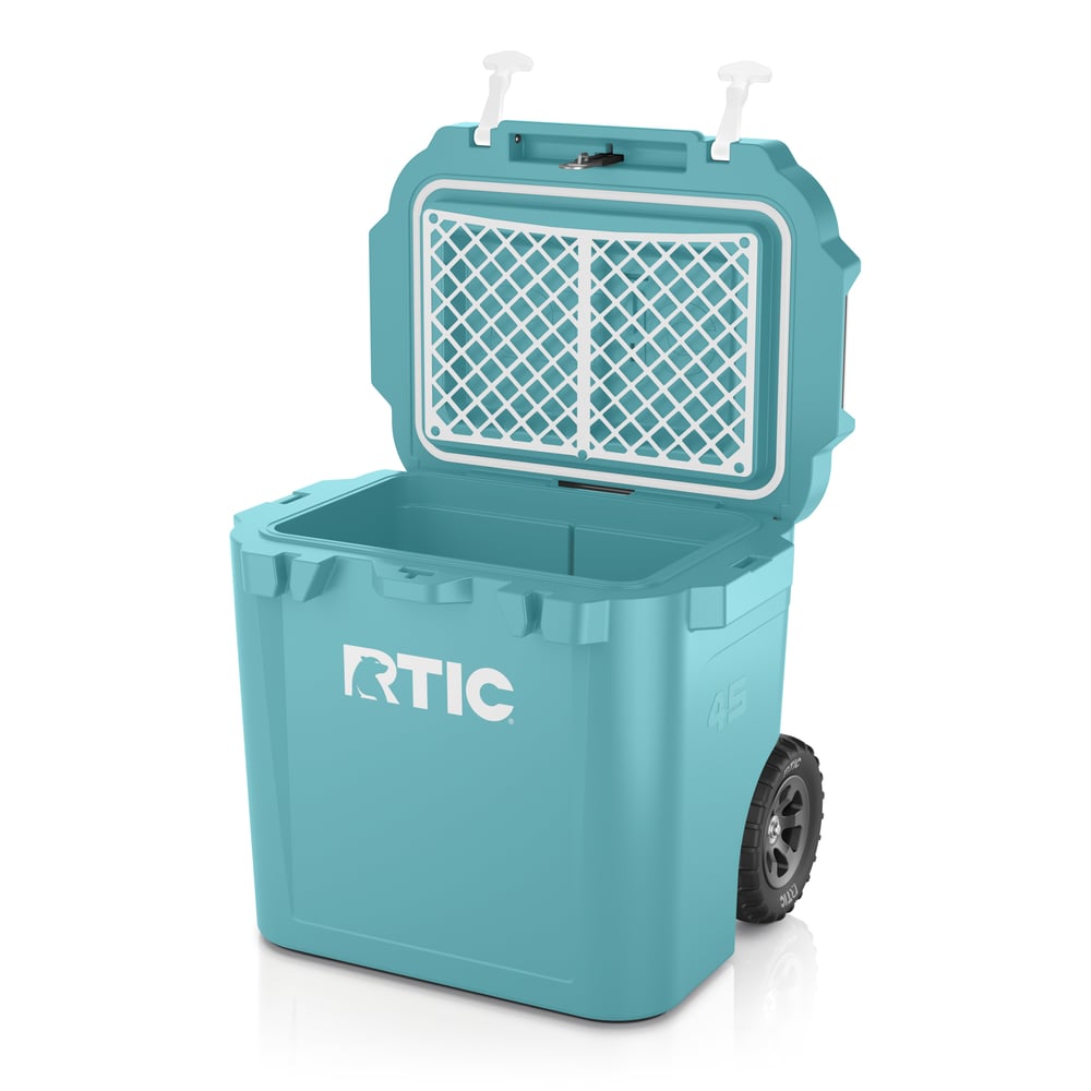 45 QT Ultra-Tough Wheeled Cooler Lagoon - Image 3