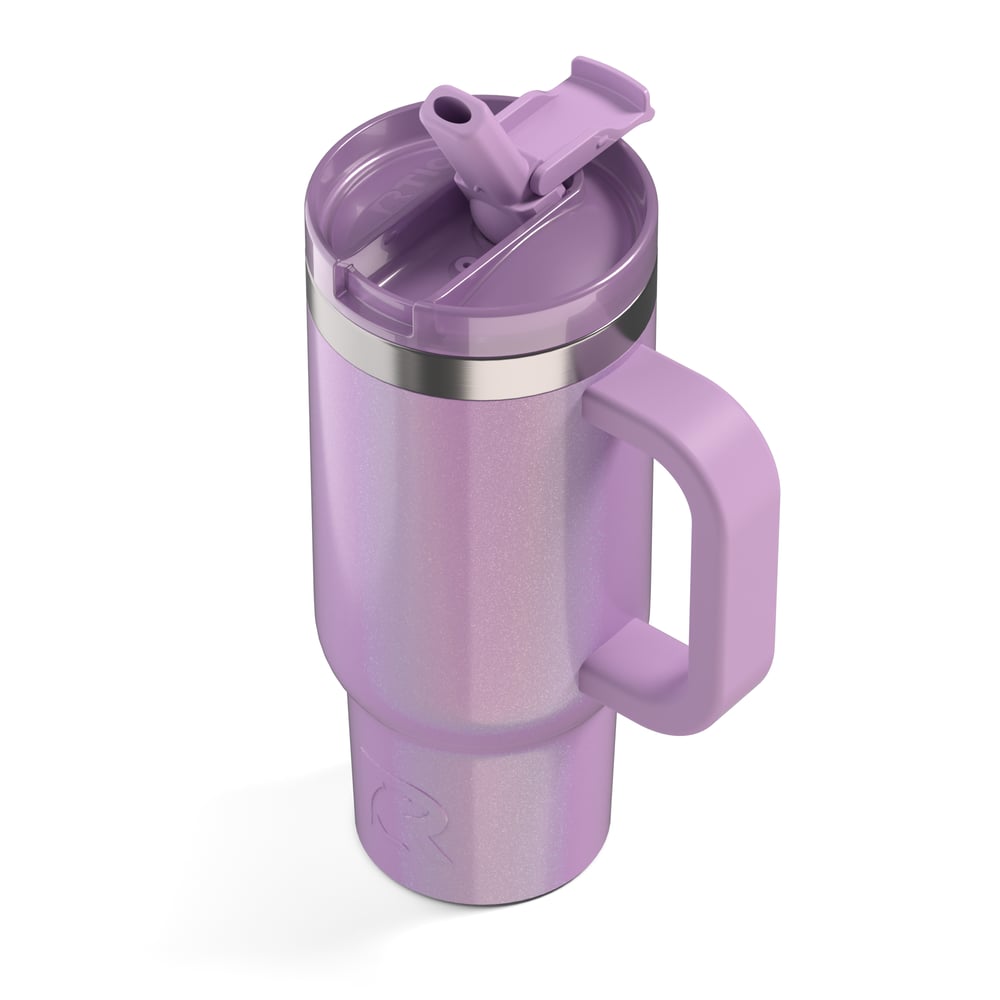 16oz Little Road Trip Tumbler Lavender Glitter - Image 5