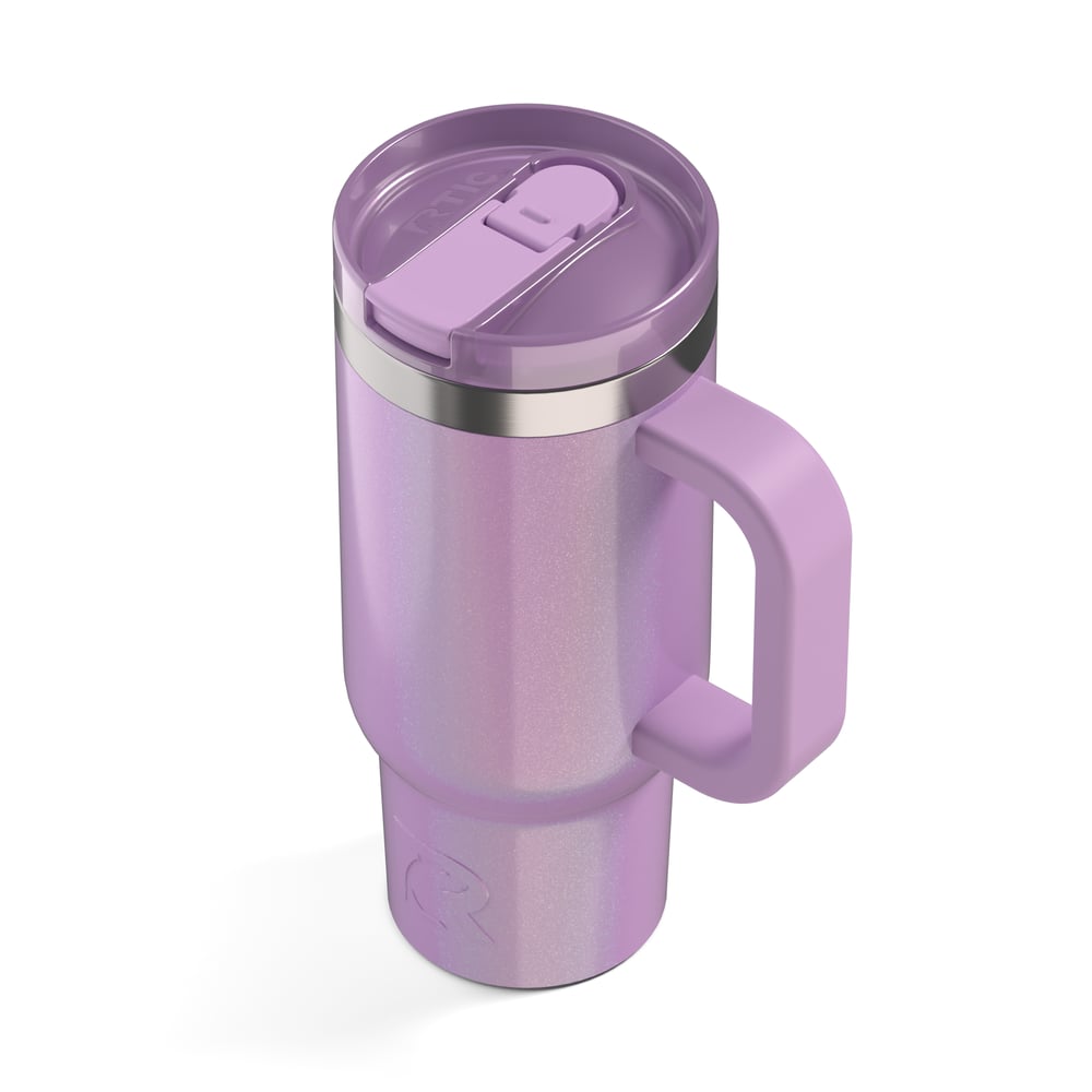 16oz Little Road Trip Tumbler Lavender Glitter - Image 6