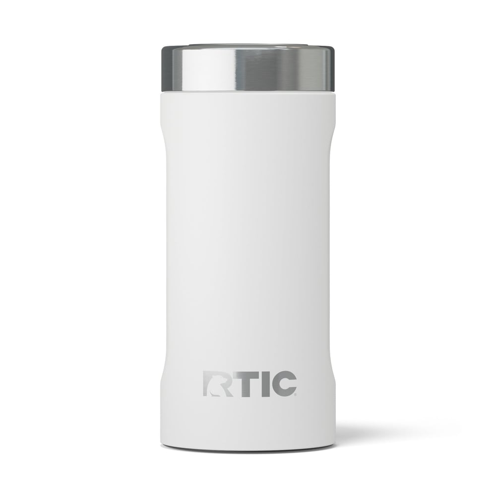 24oz Essential Can Cooler White