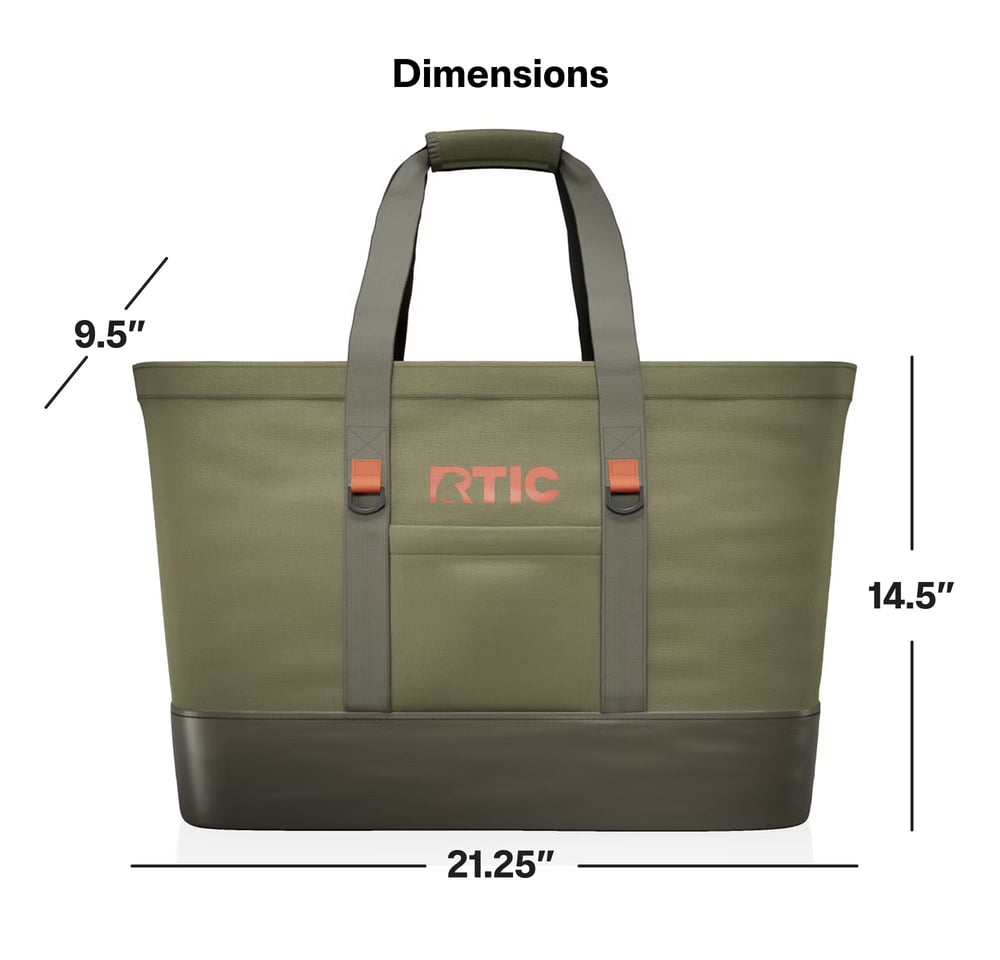 Everyday Insulated Tote Bag Black - Image 9